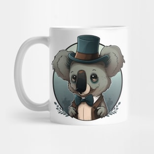 Koala with top hat Mug